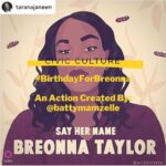 Tatiana Maslany Instagram - Today should have been Breonna Taylor’s 27th birthday. Link in bio for ways to celebrate her life by @battymamzelle. Art by @arielsinhaha #justiceforbreonnataylor #sayhername #birthdayforbreonna #blacklivesmatter