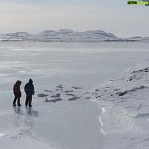 Tatiana Maslany Instagram - I love you Nunavut #nunavutday #twoloversandabear