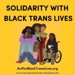 Tatiana Maslany Instagram - Actions and Resources for Solidarity in link in bio. Art by @lavenderlilacviolet #blacktranslivesmatter