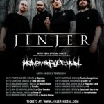 Tatiana Shmayluk Instagram - ‼️LATIN AMERICA TOUR TICKETS ARE ON SALE NOW‼️ Grab yours here: http://www.jinjer-metal.com JINJER Latin America Tour 2024 special guests: HEAVEN SHALL BURN 30.11. - PORTO ALEGRE (BR) Opiniao 01.12. - CURITIBA (BR) Tork and Roll 03.12. - BELO HORIZONTE (BR) Mister Rock 05.12. - BRASILIA (BR) Toinha 07.12. - RIO DE JANEIRO (BR) Circo Voador 08.12. - SAO PAULO (BR) Terra SP 10.12. - BUENOS AIRES (AR) Teatro Flores 12.12. - SANTIAGO (CL) Teatro Caupolican 14.12. - BOGOTA (CO) Calle 13 15.12. - SAN JOSE (CR) Pepper’s Club 18.12. - GUADALAJARA (MX) C4 * 19.12. - SAN LUIS POTOSÍ (MX) Centro de las Artes * 20.12. - MEXICO CITY (MX) Circo Volador * *no HSB #jinjer #heavenshallburn #cometobrazil #latinamerica #tour #letsgooo