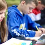 Tatiana Shmayluk Instagram - We‘re honored to inform you that a portion of the funds raised through the Jinjer Donation Merch campaign has been used to sponsor the Podyh Children’s Summer Camps in the Carpathian Mountains! These kids are going through so much right now and they desperately need some normality in their lives! The Podyh team of volunteers consists of psychologists, art therapists, and musicians, who work closely with the children by offering activities such as music, drawing, culinary arts, sports and tourism. The children, aged 7-17 years old, have been so traumatized by this war but we hope that this positive experience and the peaceful atmosphere will help them heal from the mental wounds that many of them have suffered due to this war. On behalf of Jinjer, the Podyh team and especially the children- we say THANK YOU for your unwavering support, generosity and help. #STOPWAR #jinjer #ukraine #standwithukraine