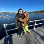 Tatiana Shmayluk Instagram - Quick break from all the chaos 💜⛄️🏔 [ Photo @uncle.garey ]