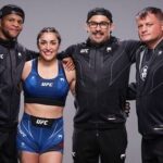 Tatiana Suarez Instagram - We got the Victory! What a journey! I’m so thankful to have the support system that I do. My coaches @romiearam @77natepettitmma_ @jasonmanly @drandygalpin @_delaveee @codyhamane @bckysmmrs @bo.sandoval Thank you for being a great friend and training partner @rachaelcummins Thank you @micheleohayon @cassiuscorrigan for telling my story ❤️ I have the best family! I love you guys so much. @ricky_steamboat @juliaa.padilla @lisamom2four @ogredoubleg @michlo82 @lwc_coachlopez_ @adria2975 Thank you @heatherlinden @drtera @ryanyim @b_oh_b for getting me back to health. 🙏🏽 Thank you my love @patchymix you encourage me and inspire me every day. I love you so much. A love I’ve never had and I’m so thankful for. Now it’s your turn. I can’t wait to watch you win the belt April 22. ❤️ #mma #wmma #ufc #comeback