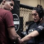 Tatiana Suarez Instagram - Putting in the work 🙌🏽 #mma #wmma #ufc @patchymix @cloud_city_vista 📸