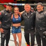 Tatiana Suarez Instagram - We got the Victory! What a journey! I’m so thankful to have the support system that I do. My coaches @romiearam @77natepettitmma_ @jasonmanly @drandygalpin @_delaveee @codyhamane @bckysmmrs @bo.sandoval Thank you for being a great friend and training partner @rachaelcummins Thank you @micheleohayon @cassiuscorrigan for telling my story ❤️ I have the best family! I love you guys so much. @ricky_steamboat @juliaa.padilla @lisamom2four @ogredoubleg @michlo82 @lwc_coachlopez_ @adria2975 Thank you @heatherlinden @drtera @ryanyim @b_oh_b for getting me back to health. 🙏🏽 Thank you my love @patchymix you encourage me and inspire me every day. I love you so much. A love I’ve never had and I’m so thankful for. Now it’s your turn. I can’t wait to watch you win the belt April 22. ❤️ #mma #wmma #ufc #comeback