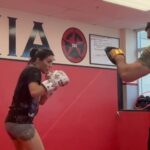 Tatiana Suarez Instagram - Some mitt work with @romiearam #mma #wmma #ufc #monday #motivation