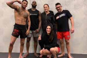 Tatiana Suarez Instagram - We got the Victory! What a journey!  I’m so thankful to have the support system that I do. My coaches @romiearam @77natepettitmma_ @jasonmanly @drandygalpin @_delaveee @codyhamane @bckysmmrs @bo.sandoval 
Thank you for being a great friend and training partner @rachaelcummins 
Thank you @micheleohayon @cassiuscorrigan for telling my story ❤️
I have the best family! I love you guys so much. @ricky_steamboat @juliaa.padilla @lisamom2four @ogredoubleg @michlo82 @lwc_coachlopez_ @adria2975 

Thank you @heatherlinden @drtera @ryanyim @b_oh_b for getting me back to health. 🙏🏽

Thank you my love @patchymix you encourage me and inspire me every day. I love you so much. A love I’ve never had and I’m so thankful for. Now it’s your turn. I can’t wait to watch you win the belt April 22. ❤️

#mma #wmma #ufc #comeback