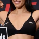 Tatiana Suarez Instagram - On weight and ready! Finally back at Strawweight! Let’s go! Disciplined and Focused! #wmma #mma #ufc #strawweight Thank you to my team for getting me down to weight. @patchymix @drandygalpin @romiearam @rachaelcummins @77natepettitmma_