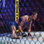 Tatiana Suarez Instagram - Eyes on the prize! Every time we step in the cage we have to prepare ourselves mentally to be locked in the cage with another person who wants to harm us. Yes, it’s a sport but it’s the most primal and violent sport. When I stepped in there I got acquainted with the cage and my surroundings. I walked out first so I had this time. I don’t remember her song because I was in my own zone. She walked into the cage and once she did we locked eyes and never stopped looking at each other. I knew she was game and had no fear but I was also ready and had no fear. The one thing that stood out in my mind is that I wanted it more! I worked too hard. I know she works hard too but I work harder. I know this and everyone around me knows it. I knew I was prepared not just physically but mentally. Everyone kept telling me to just be me. And they were right. By nature, I embrace these moments. Years and years of competition has given me this. I love stepping in there and learning more and more about myself. Not just the physical aspect but the mental aspect. I love it all. I’m so grateful for these moments. Im glad to be back. I missed being able to compete and express myself. It’s poetic that we fight on a canvas. I don’t care what Meryl Streep says it’s an art. A violent and technical art. I can’t wait to share these memories with my nieces, future children and the youth. Hopefully, I can share these experiences with them to help them in their journey to be great. #mma #wmma #ufc #motivation