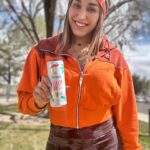 Tatiana Suarez Instagram - My all time favorite flavor from @celsiusofficial Peachy Vibes 🍑❤️ #CELSIUSBrandPartner #CELSIUSLiveFit