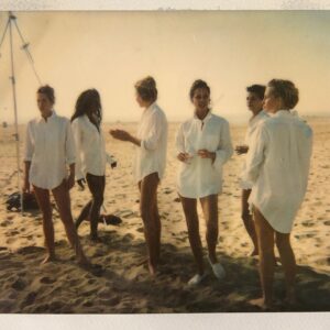 Tatjana Patitz Instagram - #fbf I found some polaroids from 1988’s Vogue @voguemagazine shoot with @therealpeterlindbergh in Santa Monica from the White Shirts Story @carlynecerfdedudzeele @juliendys @stephane_marais_officiali @lindaevangelista @cturlington @estellelefebure_orahe @iamkarenalexander @rachel_williams1