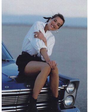 Tatjana Patitz Instagram - #fbf Road tripping in the California dessert with Marie Claire and @therealpeterlindbergh @juliendys @stephane_marais_officiali I unfortunately can’t remember which Marie Claire( French or German) and which editor? 🤔😬