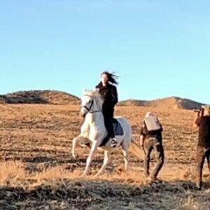 Tatjana Patitz Instagram - Aleada and me galloping on the hills in Santa Ynez Valley a while ago when the world still felt free and we could all be together having a great time. How things have changed since the pandemic hit. Still Riding of course but much more isolated than before. Thank god for nature and my animals during this time we are living in, it has been such a blessing.♥️
I reposted this on stories a few days ago  and per request reposting the full video from @louisemooninc @ericgabrielxx @rikucampobeauty