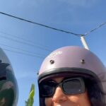 Taveeta Szymanowicz Instagram - travelling solo is terrifying and exhilarating but I love every second of it. Indonesia, your monkeys are wildn, your food is delicious, and your people are SO VERY kind. I’m tanner than tan, got smacked by a tree lizard, soared up a volcano, and am now a professional motor bike passenger haha. I have learned so much about your culture, made new friends, and even got to catch up with an old one! feeling very lucky and incredibly grateful for this life I get to live. Here’s to making the most out of it. matur suksma 🙏🏽🤍