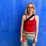 Tavi Gevinson Instagram - Things I’ve worn 🚬 Thanks @chimi 🕶️ & @marahoffman 🐆