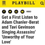 Tavi Gevinson Instagram - #AssassinsCSC cast recording out now 🚨 Listen on your apps 📱 Preorder the CD @bwayrecords 🎭 Plus there’s a vid of @adamchanlerberat & me singing on @playbill for Unworthy heads or Gossip Girl fans who wonder what it would be like if Kate and Jordan sang a duet for Charles Manson and Jodie Foster ❤️‍🔥 I’m so happy I can listen to this amazing group of people whenever I want 😭😭😭😭😭😭😭