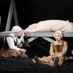 Tavi Gevinson Instagram - The Good John Proctor imagines the months leading up to the events dramatized in Arthur Miller’s The Crucible. You don’t need to know that play to see ours—it’s about childhood, memory, other BUMMERS—but performing in it has led me to realize how LONG I have spent thinking about Miller’s play and how full circle this show feels for me. Ahem: Pic 2 - 2010 blog post, age 14, showing artful appropriation of Miller’s dialogue 🖼 3 - playing Mary Warren on Broadway in 2016, age 20 🎭 4 - being attacked by Ben Whishaw as John Proctor - rock on 🎸 5 - page from Miller’s autobiography that offers some insight into the misogyny that informed one of the most widely produced American plays…more thoughts on this in good time ⏳ 6 - spending literal years writing a CRUCIBLE of my feelings about the play…now evolving because… 📑 7 - I learned @talenemonahon was writing a play inspired by it! We started emailing and went to Miller’s archives together at the Harry Ransom Center 😍 8 - two workshops later, rehearsals for The Good John Proctor @bedlambedlambedlam 🌗 9 - opening night with these incredible artists I love and admire so much ❤️‍🔥 10 - I play Mercy Lewis, age 14, like I was in this photo, too. ❤️‍🩹