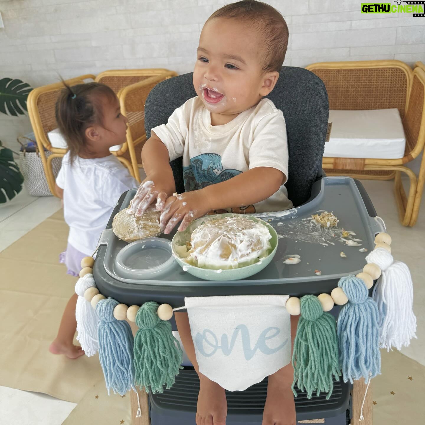 Taya Rogers Instagram - the big ONE! 🤩🥹🥰 One full year of your sunshine smiles, cheeky giggles, & your cuddles. You’ve shown us that hearts can double in size & we are so lucky you chose us 🤍 Happy birthday baby boy 🎂 We love you to pieces!
