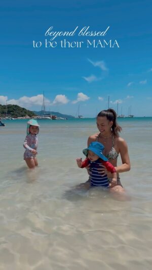 Taya Rogers Instagram - I’m not the mother I thought I’d be. 

Some days I’m not as patient, fun, empathetic, creative, or motivated as I thought I’d be. Not everything on the dinner plates are homemade, the toys aren’t all Montessori, screen time happens more often than intended, & some days I have to put myself in a time out. 

There isn’t a day that’s gone by where I haven’t crawled into bed thinking of how tired I am, how many things I planned to do but didn’t get around to, how many more things I need to do tomorrow, & how I wish (oh I wish!) there were more hours in a day. 

But there also hasn’t been a day where I haven’t felt entirely overwhelmed with gratitude & love for these tiny human beings and the fact that I get to be their mama. I get to hold their hands and make them giggle, I get to teach them how to scramble eggs and build a sandcastle. I get to read bedtime stories and have dance parties, I get to explain who what where when and why (some times what feels like 500 times a day 🫠🫣) and I get to be the one who they smile at every morning, who they cling to when the tears surface, & who they talk to about anything & everything (god I hope that never changes). 

So I’m not the mother I thought I’d be. But this isn’t the love I thought it would be either, it’s so so much more ❤️ 

Happy Mother’s Day to all the mamas out there, no matter how or when or why 🫶🏽