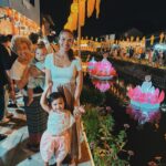 Taya Rogers Instagram – Better late than never right? Meant to post these a week ago but… life 🫠😅😊 Loy Kratong is my favorite Thai holiday for so many reasons: the honoring of tradition, the handcrafted floats and lanterns, the beautiful lights, the lunar celebration, and all of it made so much more special now that I get to share it with my babies 🥰💛

Since these photos we’ve flown from Chiangmai back to Bangkok, packed up my mom/ grandma’s house, decluttered/ purged our BKK house, started construction on an add on extension to our house for my grandma to eventually move in to, shifted a ton of things to our Samui house, had a hospital stay with Jaden (on the day everything happened 😓🫠) & now everyone is under the weather & generally exhausted but also looking forward to all that’s ahead 🙏🏽 17 sleeps til Christmas! 🎄✨
