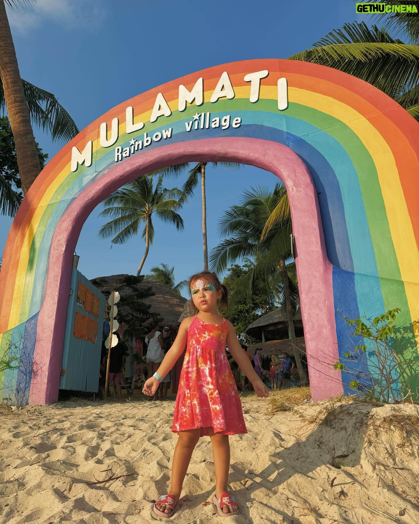 Taya Rogers - 3 Likes - The birth of a rainbow 🌈🤩🥳✨🏝️ We had so much fun at the rainbow festival over Songkran break 😍 Congrats again na ka @skydancer & thank you for always bringing magic to our lives 🥰🫶🏽