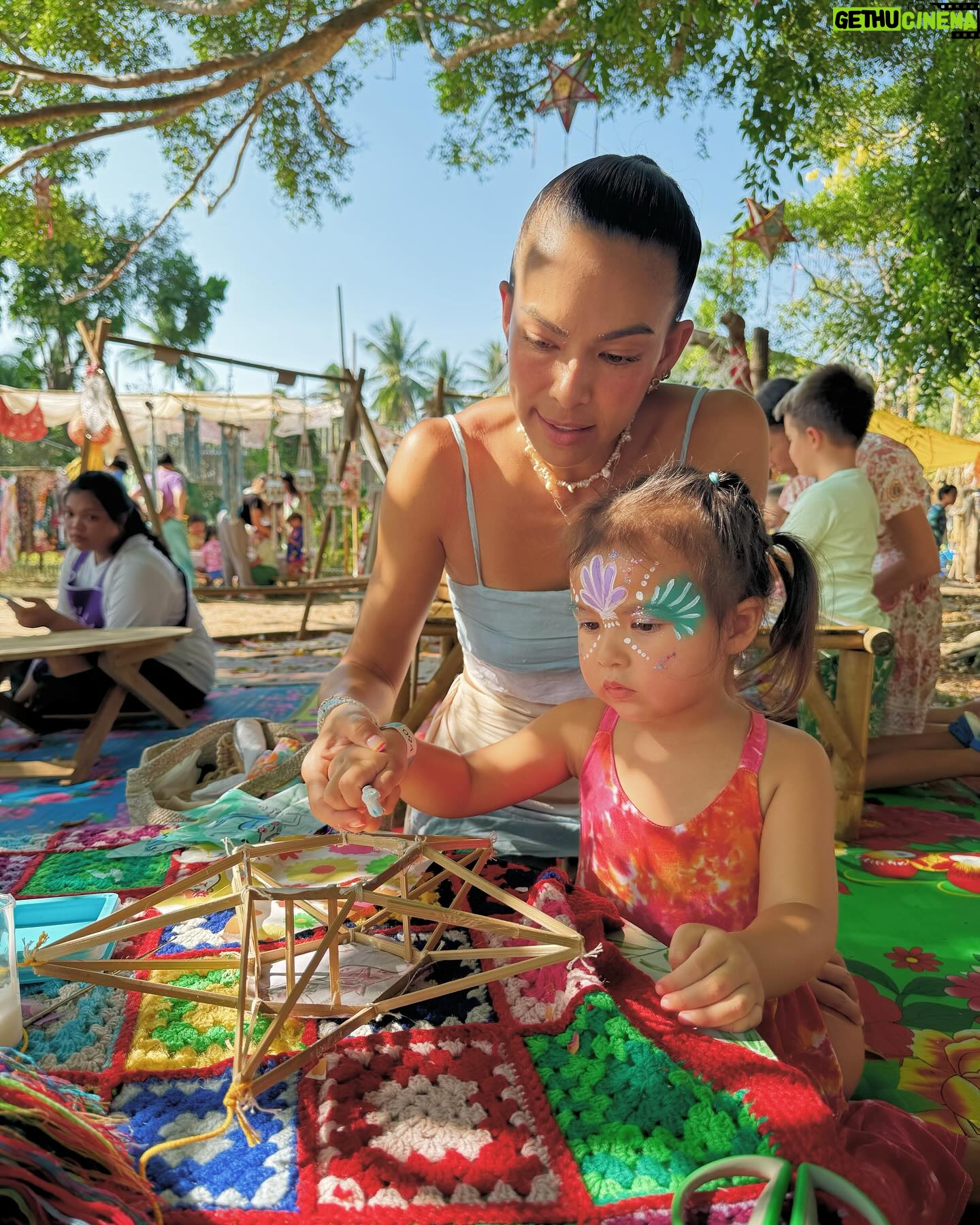 Taya Rogers - 3 Likes - The birth of a rainbow 🌈🤩🥳✨🏝️ We had so much fun at the rainbow festival over Songkran break 😍 Congrats again na ka @skydancer & thank you for always bringing magic to our lives 🥰🫶🏽