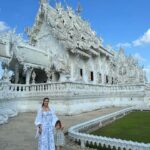Taya Rogers Instagram - She asks to go to temples. I haven’t explained religion just yet but we talk a lot about kindness and love and understanding and respect and really isn’t that the basis of humanity? It’s hard to imagine answering the bigger questions these days with all the heartbreak in the world. She’s too young to understand why I’m sad or upset or enraged with the world when her world is still just us. I’m trying to find balance, to self regulate, to be here with them for them but my heart is breaking for strangers half a world away. We went to temples & all I could pray for was peace.