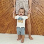 Taya Rogers Instagram - the big ONE! 🤩🥹🥰 One full year of your sunshine smiles, cheeky giggles, & your cuddles. You’ve shown us that hearts can double in size & we are so lucky you chose us 🤍 Happy birthday baby boy 🎂 We love you to pieces!