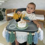 Taya Rogers Instagram - the big ONE! 🤩🥹🥰 One full year of your sunshine smiles, cheeky giggles, & your cuddles. You’ve shown us that hearts can double in size & we are so lucky you chose us 🤍 Happy birthday baby boy 🎂 We love you to pieces!