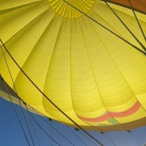 Taylor Cole Instagram - Higher than a kite🎈A Tahoe must! 😍 Come fall in love with @laketahoeballoons ‘ #Juliet she even takes off from the lake!!! Fun and educational with @laketahoeballoonpilot 🥂#adforadventure #tahoerenogolfmediatour
