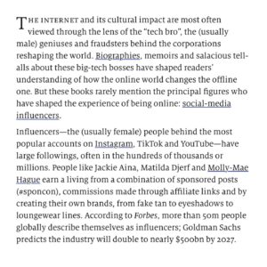 Taylor Lorenz Instagram - The Economist wrote a fantastic review of EXTREMELY ONLINE(!!!) despite the clickbaity headline the piece is excellent. I’m so honored by this thoughtful and brilliant coverage of my book!!!!