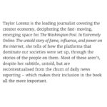 Taylor Lorenz