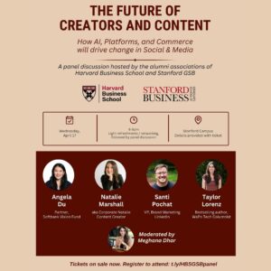 Taylor Lorenz Instagram - Excited to join this all star panel at Stanford on April 17th!!! If you’re in town get tickets via the link at the bottom of the flyer 🙌🏻