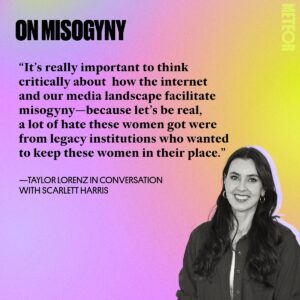 Taylor Lorenz Instagram - “I have experienced the best of the internet—it’s given me my career and a job that I love—and I’ve experienced some of the worst of the internet,” writer @TaylorLorenz tells cultural critic @ScarlettEHarris for The Meteor’s newsletter.⁠
⁠
In her new book “Extremely Online: The Untold Story of Fame, Influence and Power on the Internet,” Lorenz sets the record straight about how, despite the rise of the “tech bro,” women played a huge role in making the internet what it is. This achievement is no mean feat given that Lorenz herself has been harassed and targeted by the likes of Tucker Carlson and Elon Musk.⁠
⁠
Read the whole conversation at the link in our bio.