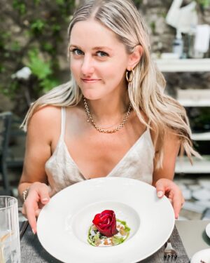 Taylor Louderman Instagram - I love traveling because you get to experience what the food of that culture is really supposed to taste like. Plus the food isn’t as jet-lagged as we are (it fresh). 

“Food is a central activity of mankind and one of the single most significant trademarks of a culture.” — Mark Kurlansky

#Athens #food #travel #honeymoon