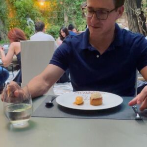 Taylor Louderman Instagram - I love traveling because you get to experience what the food of that culture is really supposed to taste like. Plus the food isn’t as jet-lagged as we are (it fresh). 

“Food is a central activity of mankind and one of the single most significant trademarks of a culture.” — Mark Kurlansky

#Athens #food #travel #honeymoon