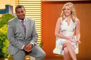 Taylor Louderman Instagram - Had a blast bringing you the ridiculous news on #Kenan @nbc ! Season Finale tonight! 🤗🤗🤗

Big thanks to everyone behind the scenes who helped make it possible. ❤️