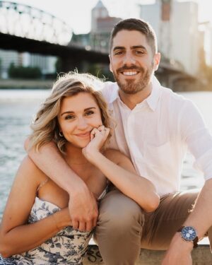 Taylor Misiak Instagram - Five years ago, the guy I had just started dating asked me to move to a new city and be his girlfriend. And I said you know what, fuck it - sounds like fun! Two weeks ago Tony took me back to what is now one of my favorite cities in the world and asked me to be his wife. And I said, fuck it - sounds like fun!!!