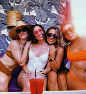 Taylor Misiak Instagram - Celebrated the beautiful bride-to-be with some breathtaking burrata 👰‍♀️