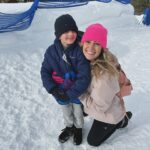 Taylor Dooley Instagram - snow buddies ❄️⛄️😍