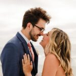 Taylor Dooley Instagram - Living in a real life fairytale ✨ So excited to share photos from our wedding day…first up, our beach ceremony 💛 It was perfectly imperfect, the most unplanned & unstressfull day filled with so much love. We read our own vows that we had written, we laughed, we cried, we got interrupted by a dog who hilariously ran into our ceremony, we praised the Lord, and we LOVED. It was simply the Best. Day. Ever. 😍 check my stories & highlights for more moments from the day 🥰