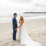 Taylor Dooley Instagram - Living in a real life fairytale ✨ So excited to share photos from our wedding day…first up, our beach ceremony 💛 It was perfectly imperfect, the most unplanned & unstressfull day filled with so much love. We read our own vows that we had written, we laughed, we cried, we got interrupted by a dog who hilariously ran into our ceremony, we praised the Lord, and we LOVED. It was simply the Best. Day. Ever. 😍 check my stories & highlights for more moments from the day 🥰