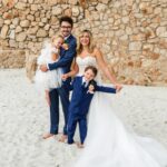 Taylor Dooley Instagram - Living in a real life fairytale ✨ So excited to share photos from our wedding day…first up, our beach ceremony 💛 It was perfectly imperfect, the most unplanned & unstressfull day filled with so much love. We read our own vows that we had written, we laughed, we cried, we got interrupted by a dog who hilariously ran into our ceremony, we praised the Lord, and we LOVED. It was simply the Best. Day. Ever. 😍 check my stories & highlights for more moments from the day 🥰