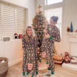 Taylor Dooley Instagram - We had the most beautiful Christmas Day yesterday filled with all our favorite people, so much love, laughter, smiles, joy, presents, and makeovers (courtesy of little miss Adaline and her new makeup set swipe over to see the results 😂)!! 🎁🎄😍 Celebrating the true gift of the season, Jesus 🥰 Wishing you all the most blessed day yesterday and an amazing holiday season from our family to yours 💛