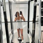 Taylor Hale Instagram - Endorphins & Mirror Pics 🖤