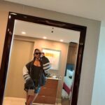 Taylor Hale Instagram - The only thing more important than Super Bowl snacks is the Super Bowl FIT!!! Stylist: @danielleandalix #GRWM #OOTD #superbowl