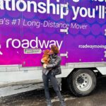 Taylor Hale Instagram - I’ve always heard amazing things about @roadwaymoving , but watching my movers manage a move in the SNOW blew me away. These guys did not disappoint 🖤 #roadwaymoving #movewithroadway