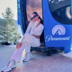 Taylor Hale Instagram - Grateful for the team at @paramountplus for trusting and believing in me this week 🖤 We’ve explored Vegas, interviewed fans, athletes, and countless personalities across the Paramount brands. I get really hard on myself for not achieving everything I’ve wanted, exactly the way I want it, within a certain amount of time (hellooo Capricorn sun AND moon,) but opportunities like this remind me success may not be immediate or linear, but granted to those who maintain relentless pursuit of their dreams. So much has happened this week, and I can’t believe there’s more to come this weekend. Every day feels like a dream. #paramountplus #superbowlliv #ambition