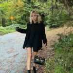 Taylor Hickson Instagram - all black cause im mourning the days of no coffee addiction