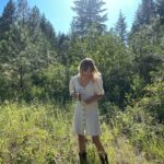 Taylor Hickson Instagram - caught in my dizzy spinnin’, daisy picking, kombucha drinkin’ element